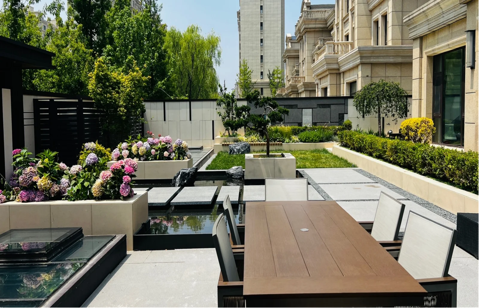 鞍山海城庭院案例